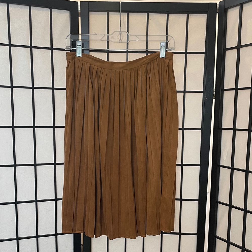 Fashion Union Brown A-Line Skirt